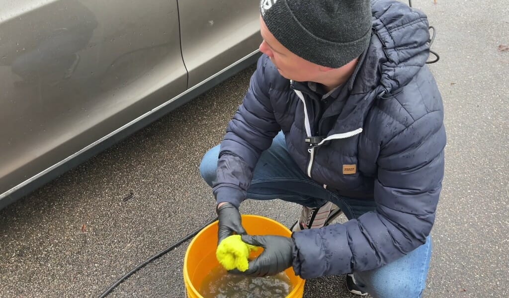 microfiberklude vandbesparene bilvask