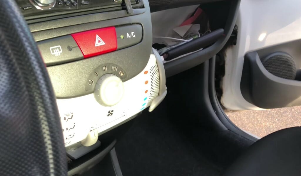 Aircondition slået til